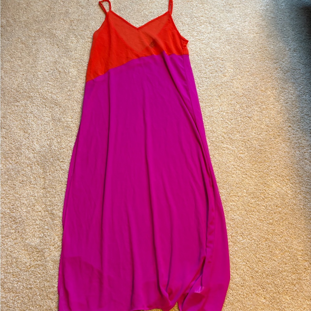 Lulus Pink & Orange Women's Dress